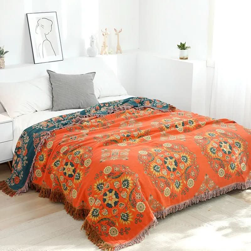 Housse de Couverture Boho pour un Intérieur Confortable 1