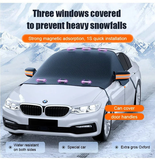 Housse de Protection Voiture Magnétique Tous Saisons 5