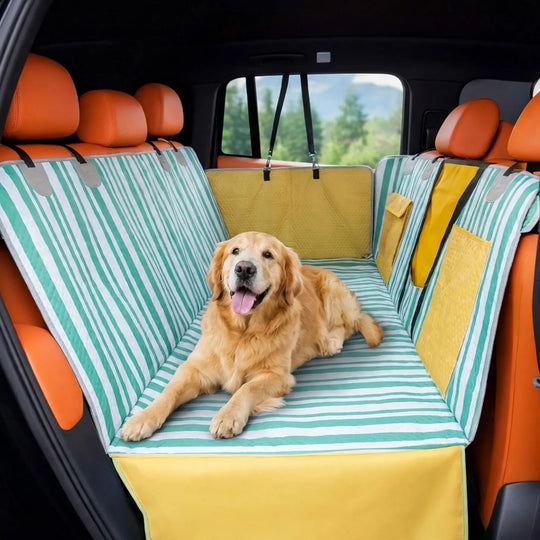 Housse de Protection pour Banquette Arrière de Voiture pour Chien Imperméable 1