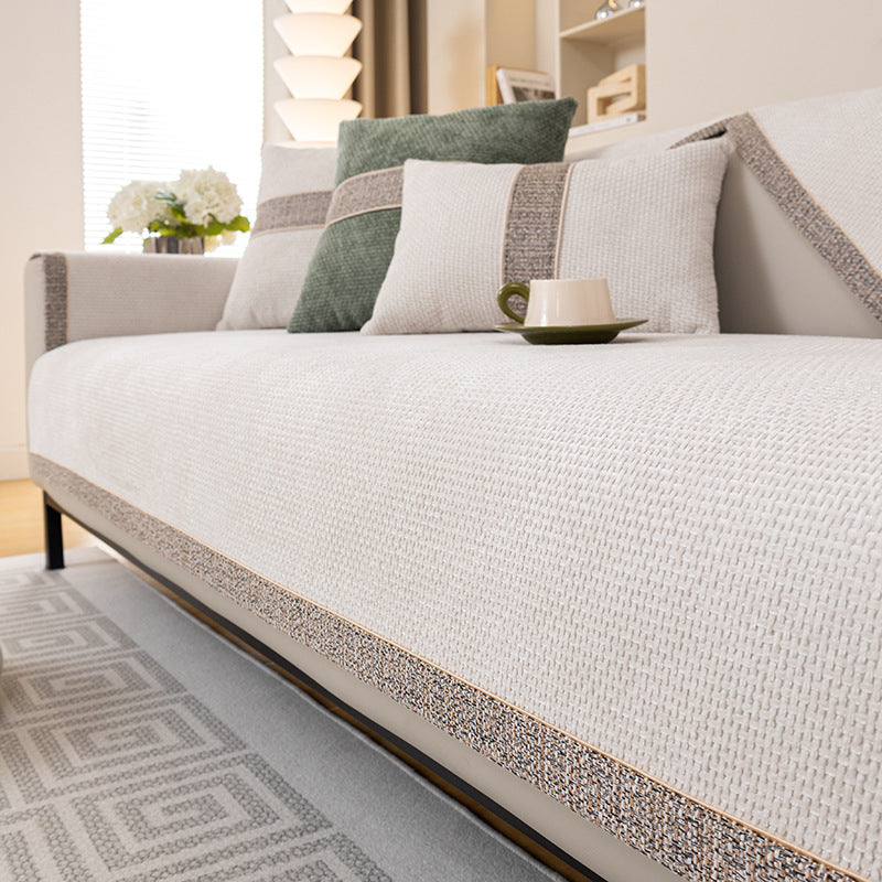 Housse de canapé avec design élégant et protection antidérapante 4
