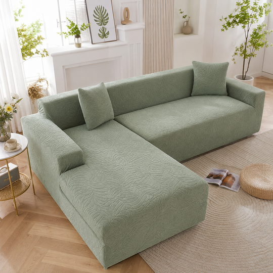 Housse de canapé sur mesure pour canapés en L 5