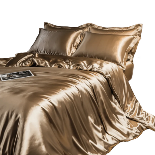 Housse de couette en soie pour un sommeil apaisant 0