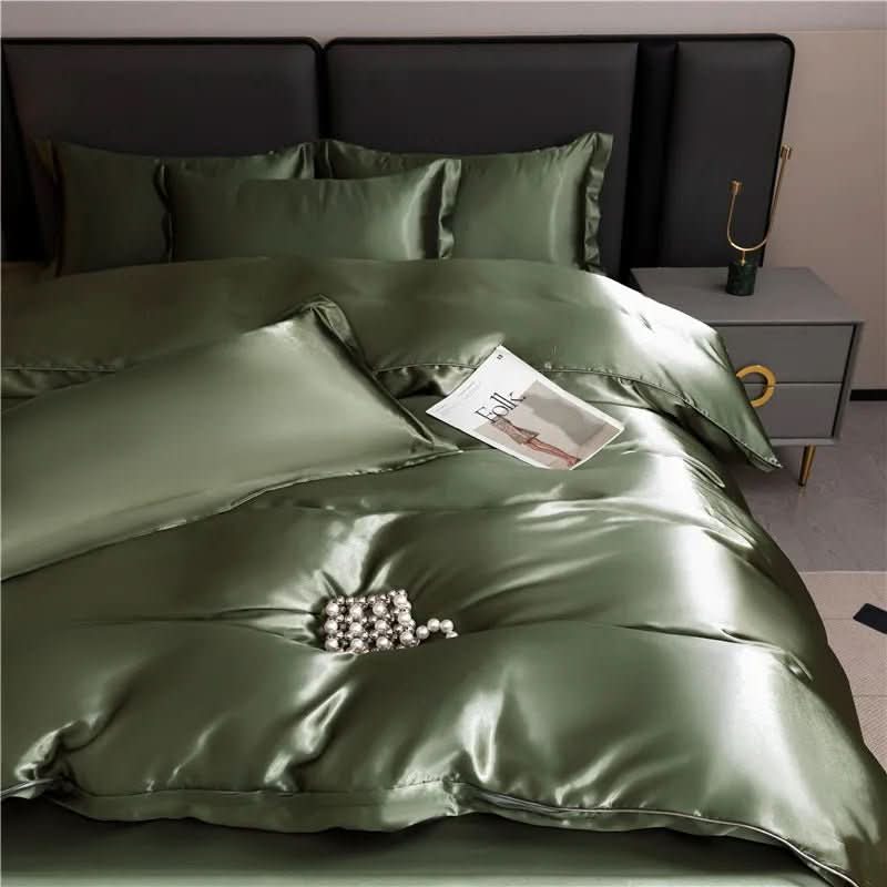 Housse de couette en soie pour un sommeil apaisant 1