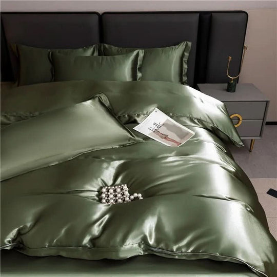 Housse de couette en soie pour un sommeil apaisant 1