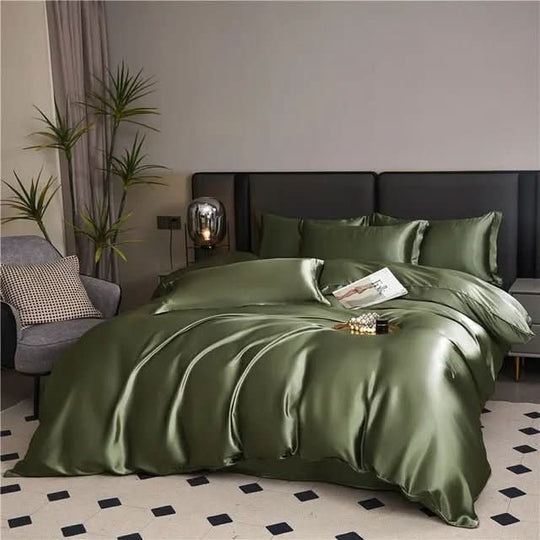 Housse de couette en soie pour un sommeil apaisant 10