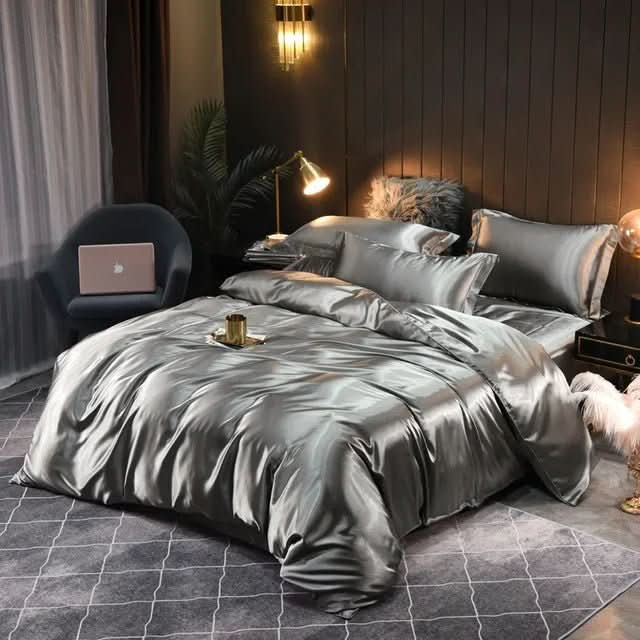 Housse de couette en soie pour un sommeil apaisant 5