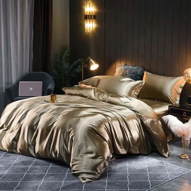 Housse de couette en soie pour un sommeil apaisant 6