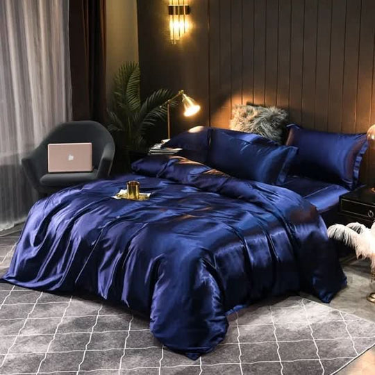 Housse de couette en soie pour un sommeil apaisant 8