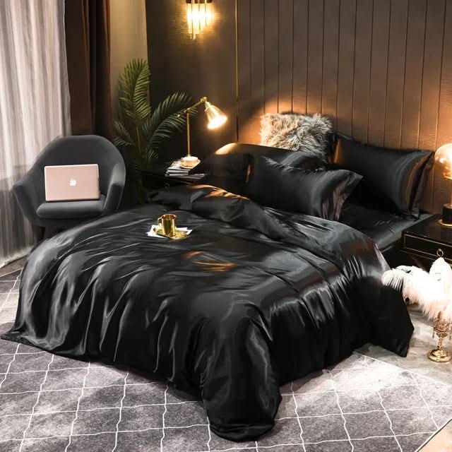 Housse de couette en soie pour un sommeil apaisant 9