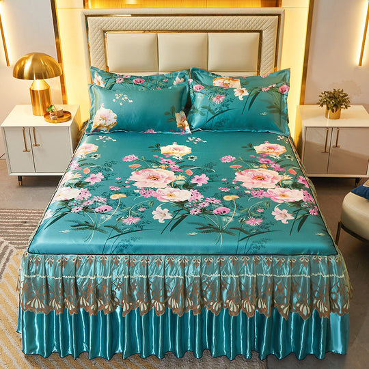 Housse de lit pour femme motif ours ludique 12