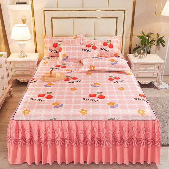 Housse de lit pour femme motif ours ludique 17
