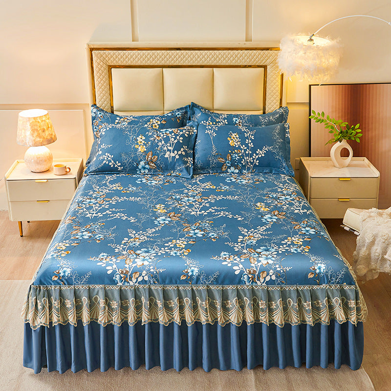 Housse de lit pour femme motif ours ludique 21