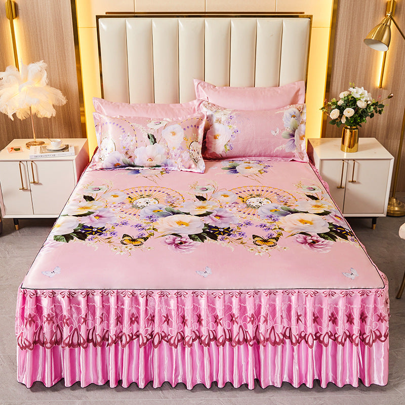 Housse de lit pour femme motif ours ludique 27