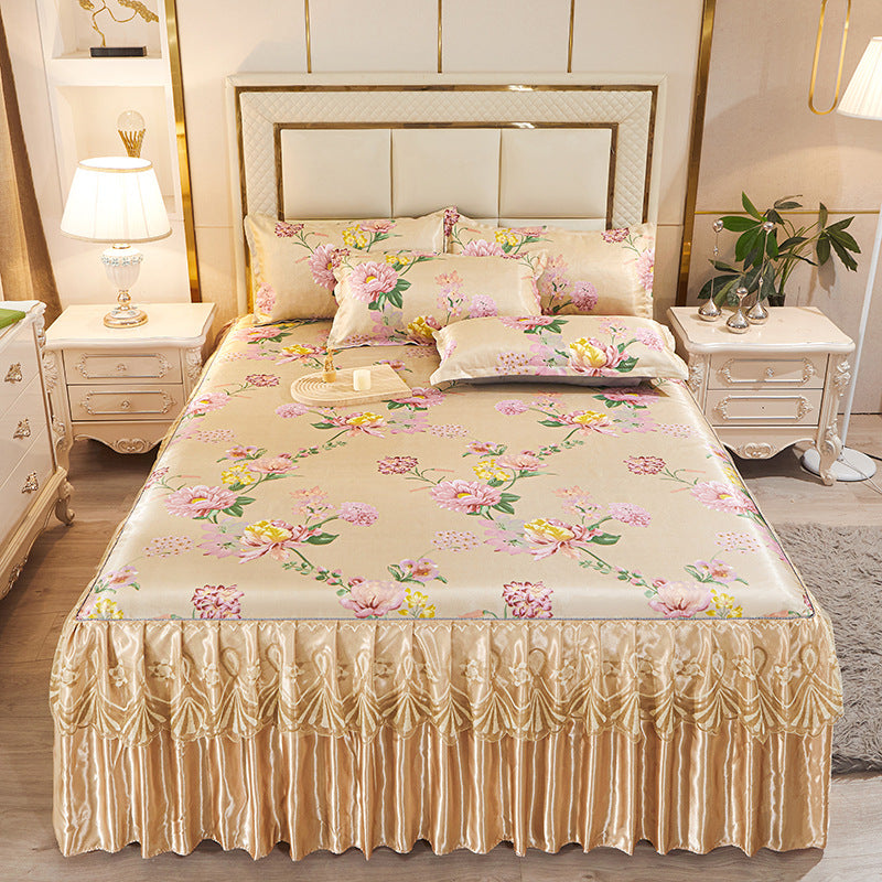 Housse de lit pour femme motif ours ludique 31