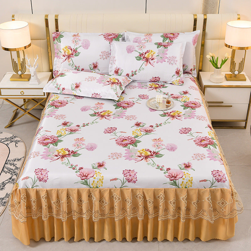 Housse de lit pour femme motif ours ludique 32