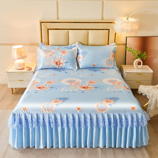 Housse de lit pour femme motif ours ludique 34
