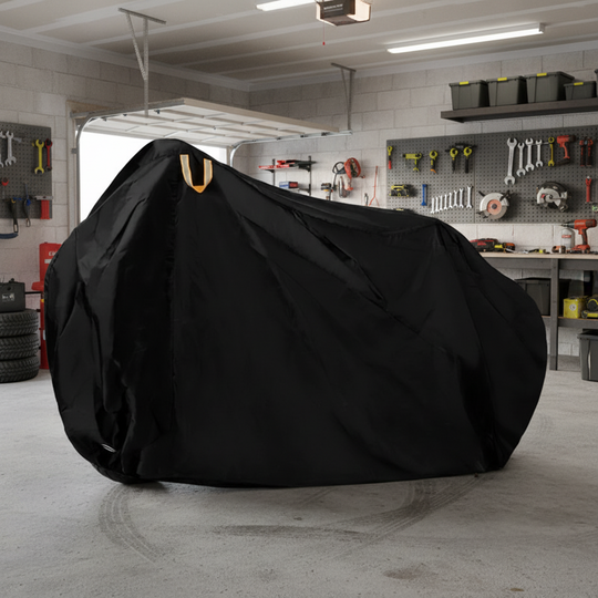 Housse de vélo imperméable avec protection contre le vent 1