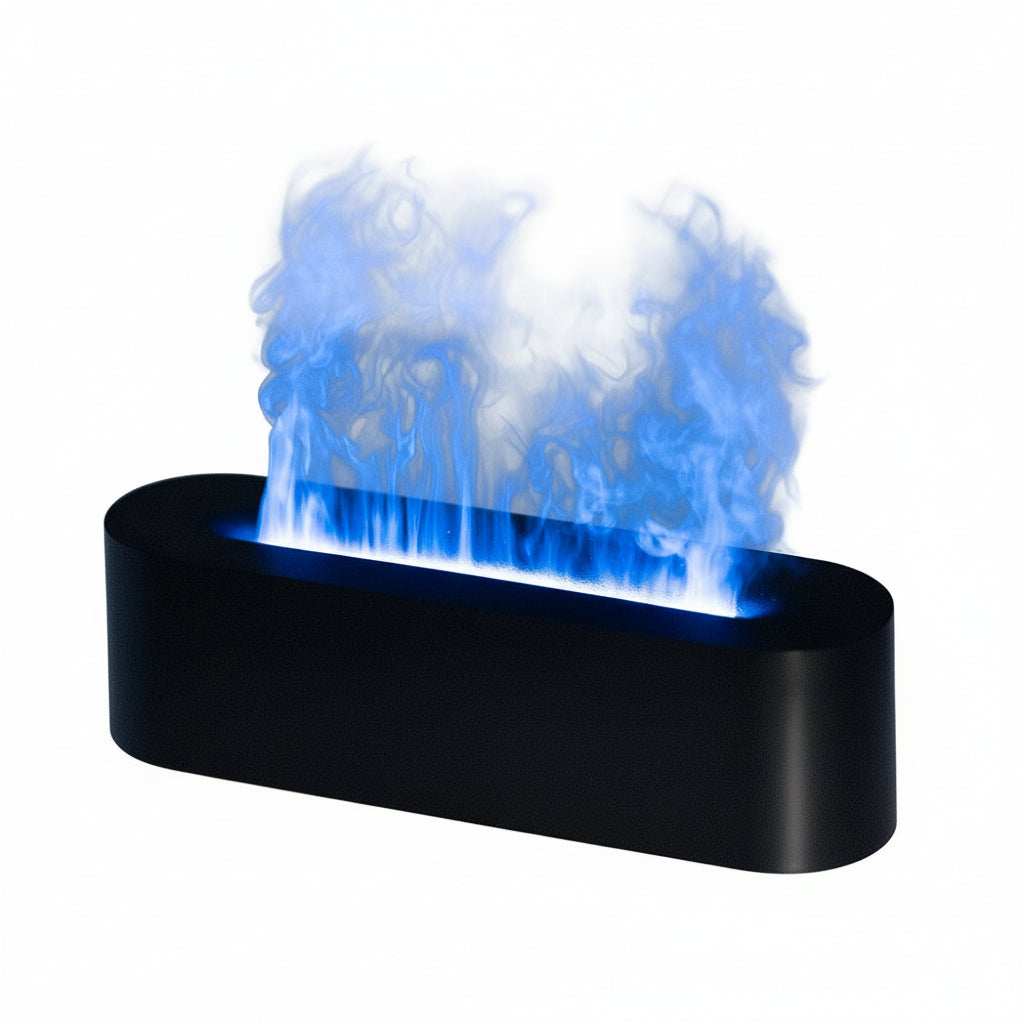 Humidificateur d'intérieur avec effet flamme 0