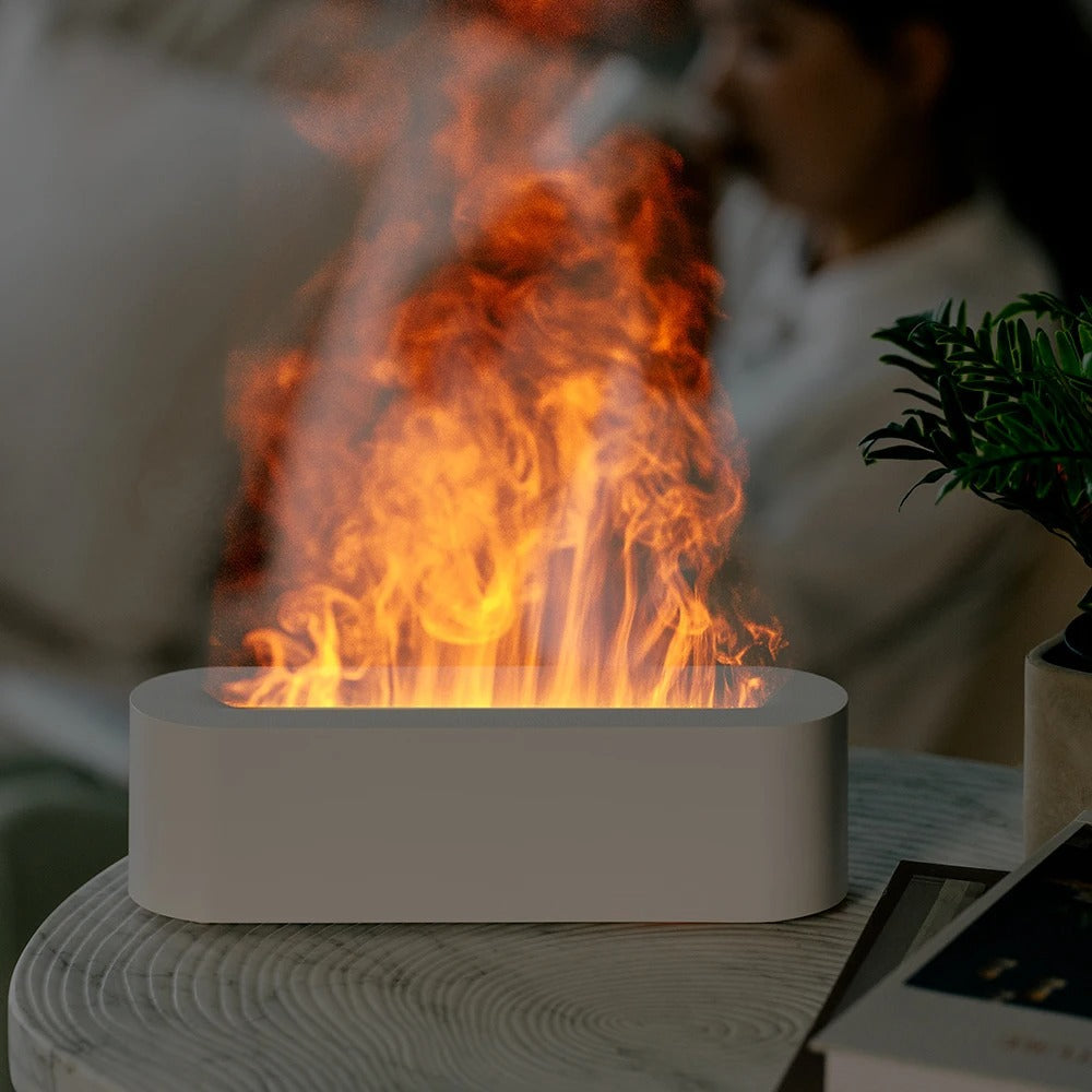 Humidificateur d'intérieur avec effet flamme 1