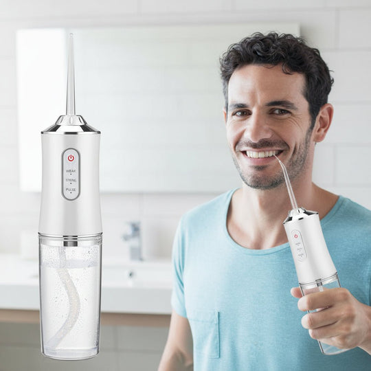 Hydropulseur dentaire avec 3 réglages de pression 1