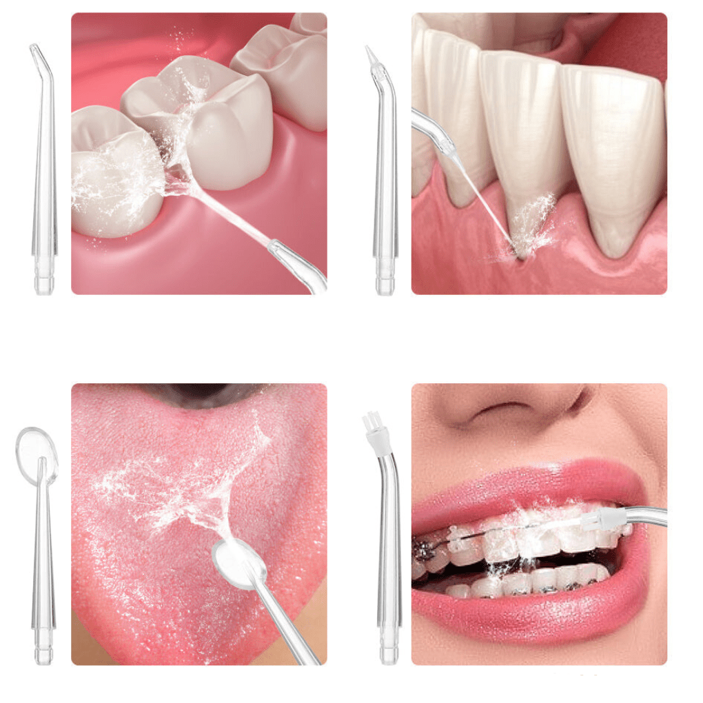 Hydropulseur dentaire avec 3 réglages de pression 3