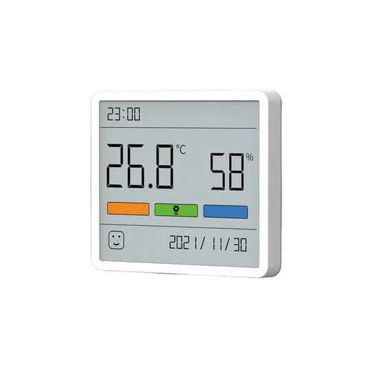 Hygromètre d'intérieur Multifonction avec Horloge et Thermomètre 0