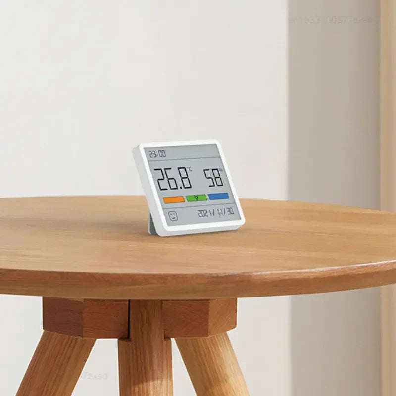 Hygromètre d'intérieur Multifonction avec Horloge et Thermomètre 3
