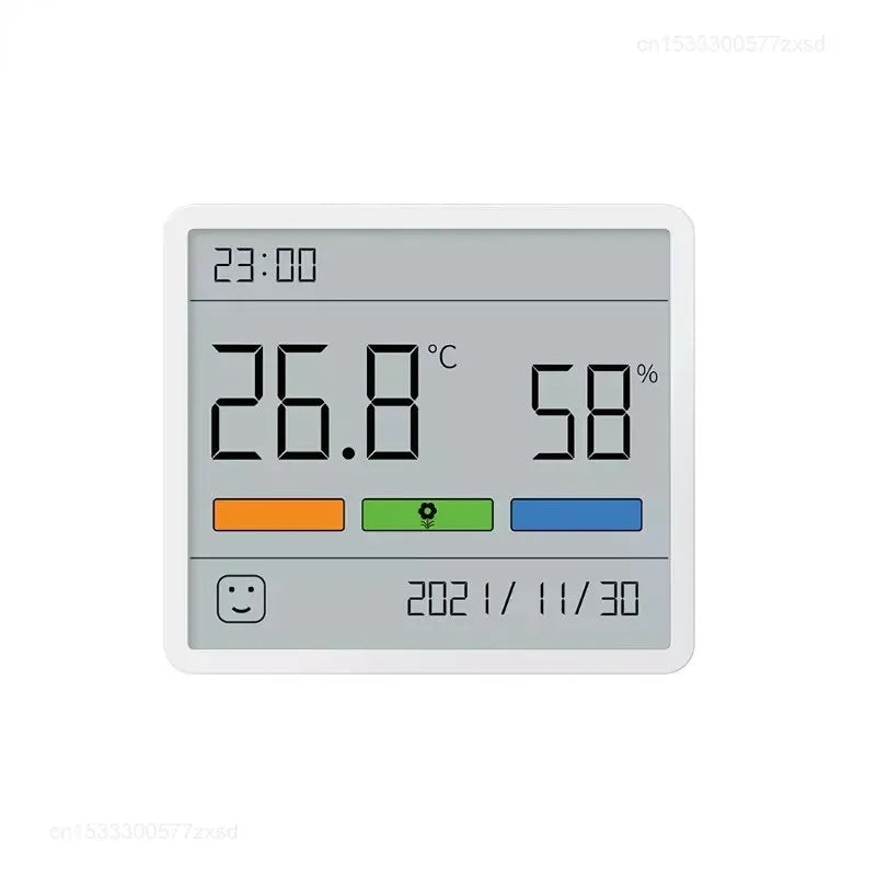 Hygromètre d'intérieur Multifonction avec Horloge et Thermomètre 4