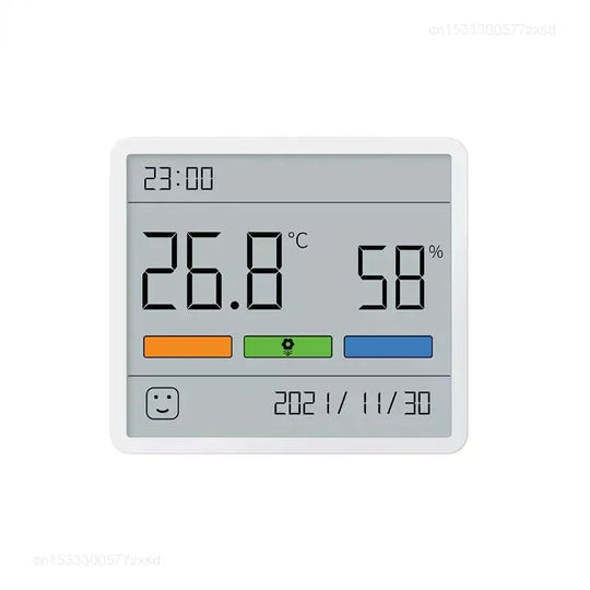 Hygromètre d'intérieur Multifonction avec Horloge et Thermomètre 4