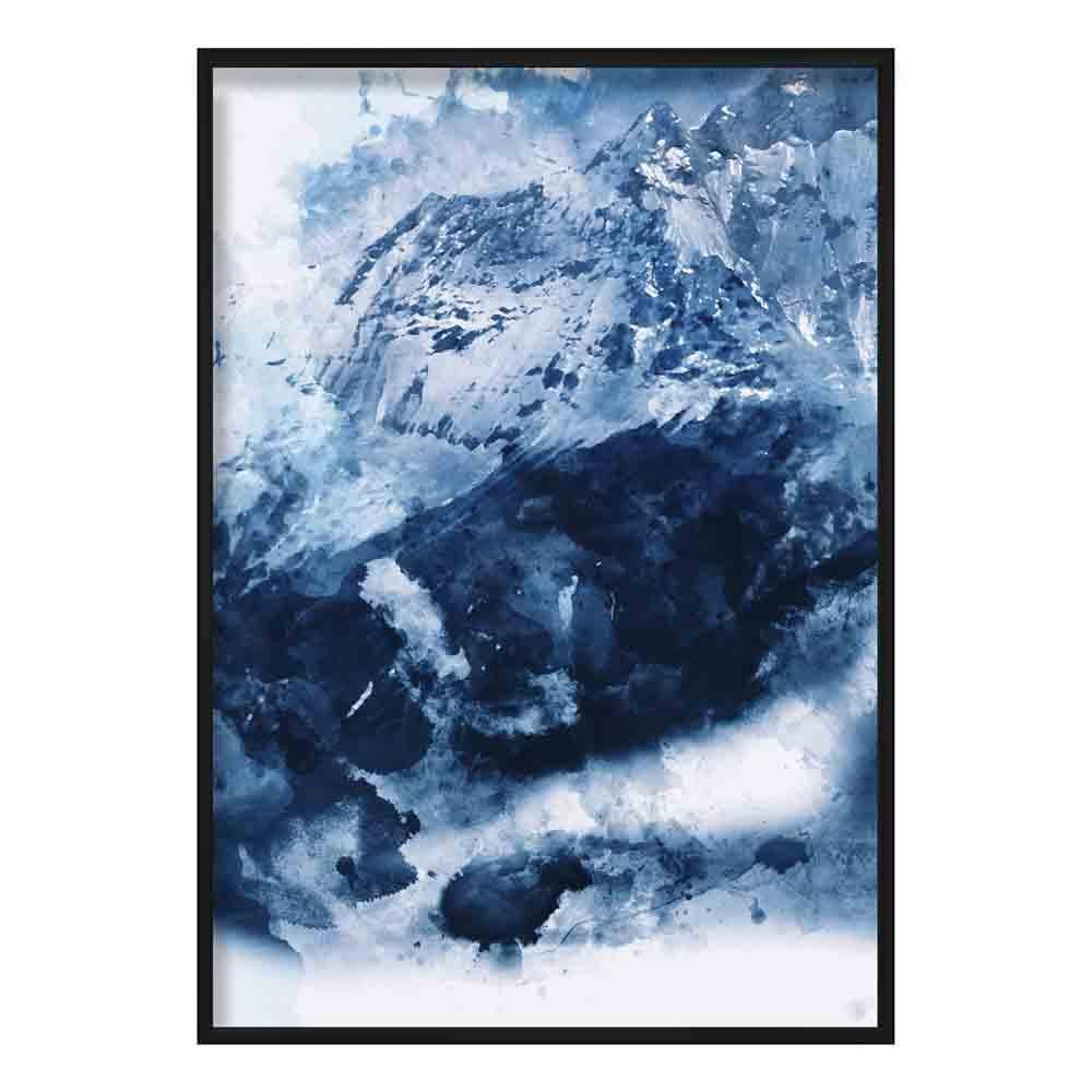 Impression d'art Montagne Abstraite 0