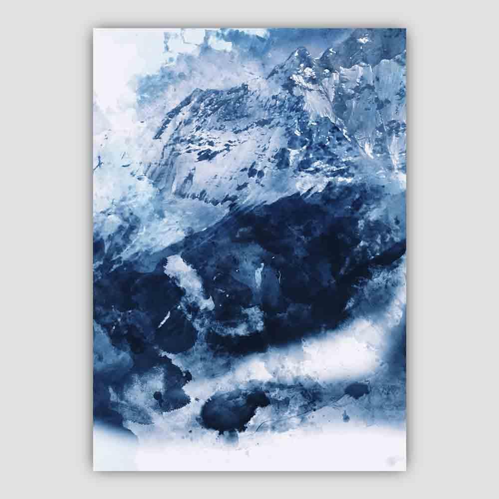 Impression d'art Montagne Abstraite 3