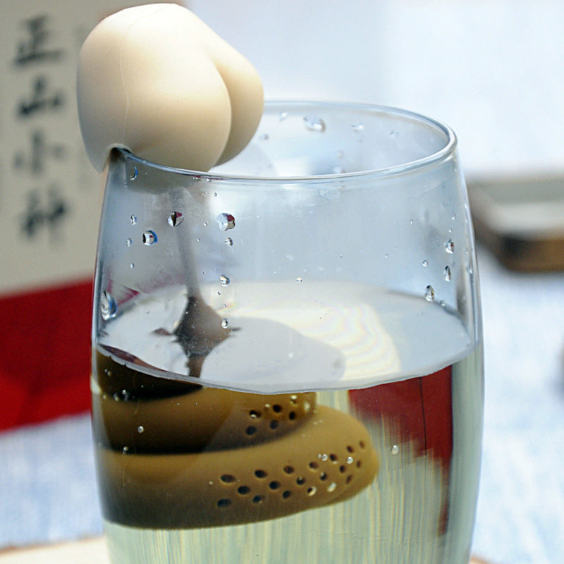 Infuseur à Thé Amusant en Silicone Pour Tasses - Accessoire de Détente et de Découverte 1
