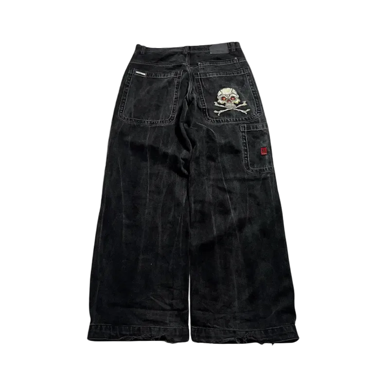 Jean Baggy Taille Haute pour Femme 0
