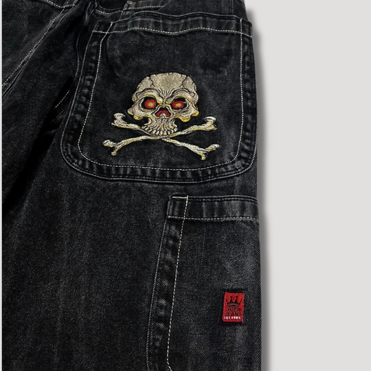 Jean Baggy Taille Haute pour Femme 1