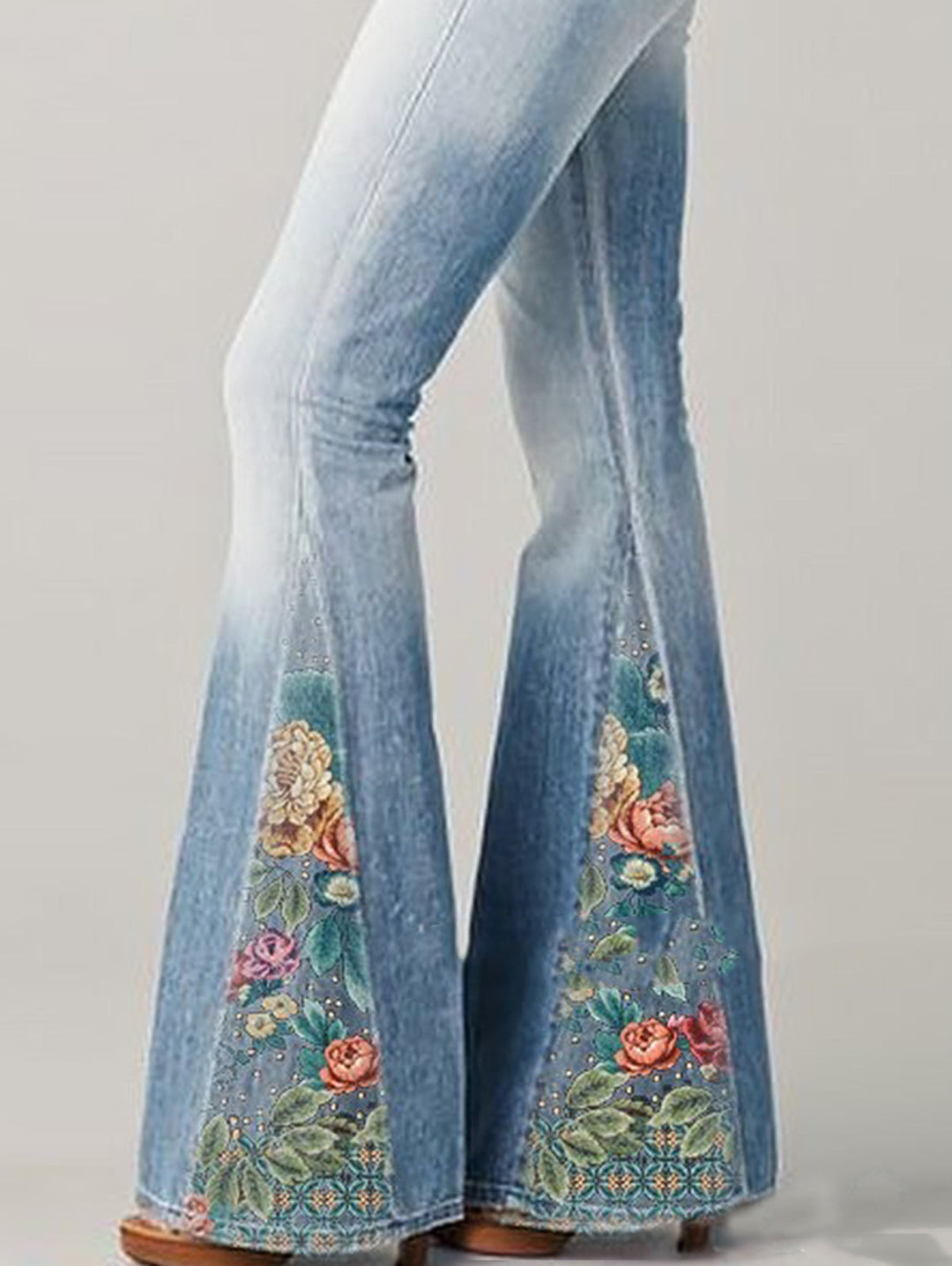 Jean Femme Évasé Tendance 6