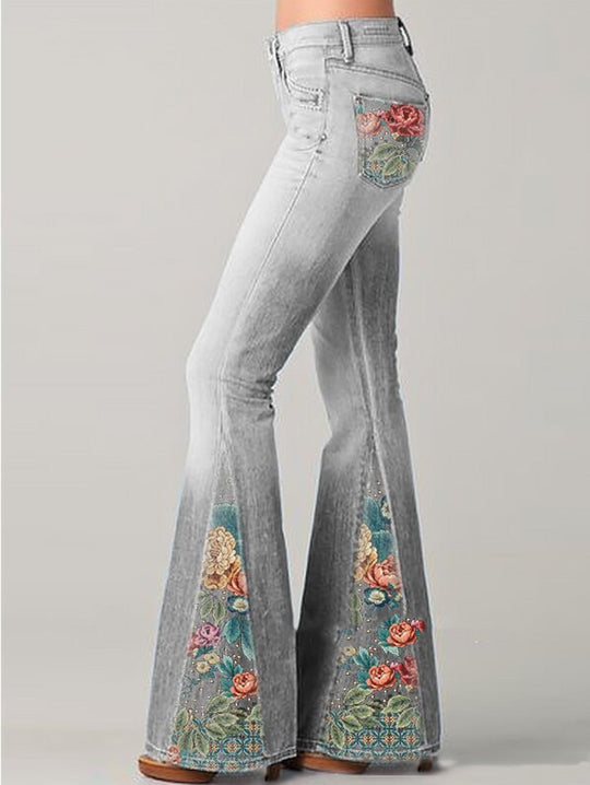 Jean Femme Évasé Tendance 7