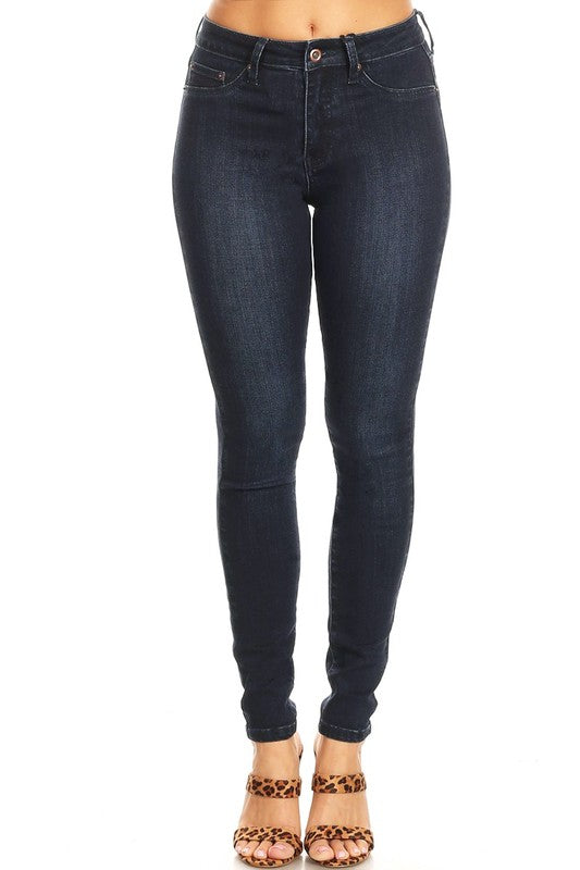 Jean Femme Skinny Taille Haute Denim Indigo 0