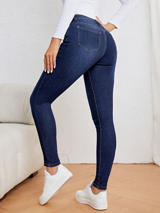 Jean Femme Taille Haute Ajustement Parfait 6