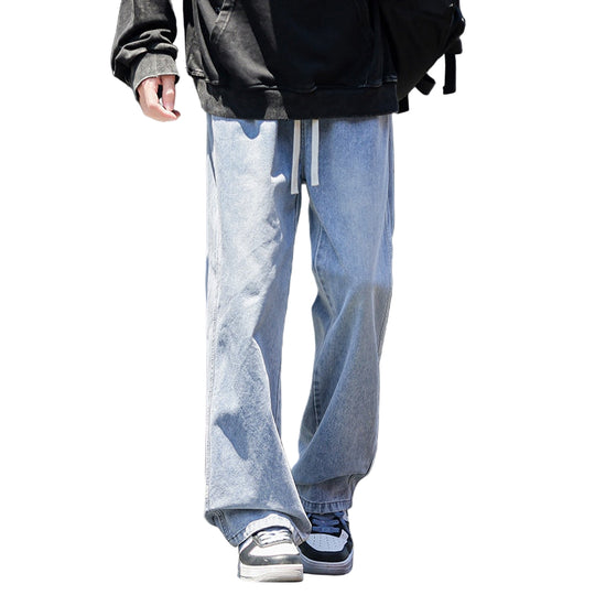 Jean Homme Baggy Décontracté Urbain 0