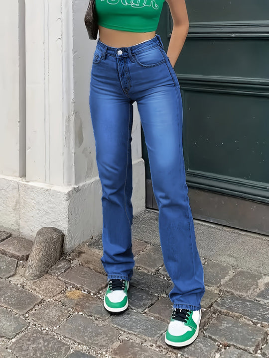 Jeans Droits Femme Classiques 3
