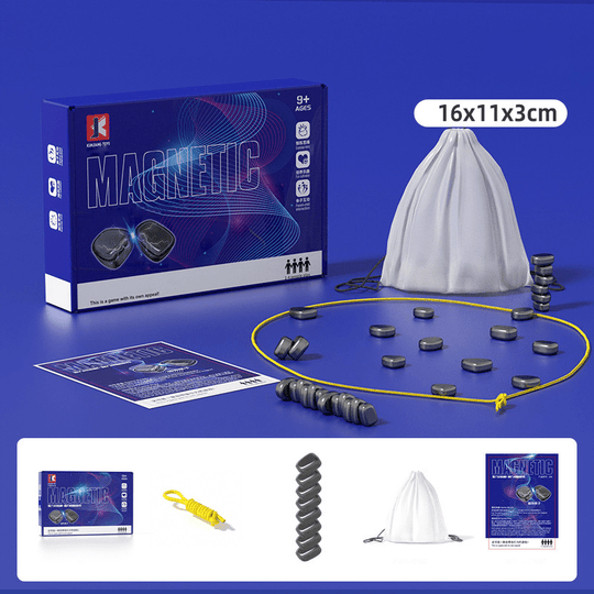 Jeu D'Échecs Magnétique Éducatif Pour Enfants - Échiquier Pliable Pour Voyage 3