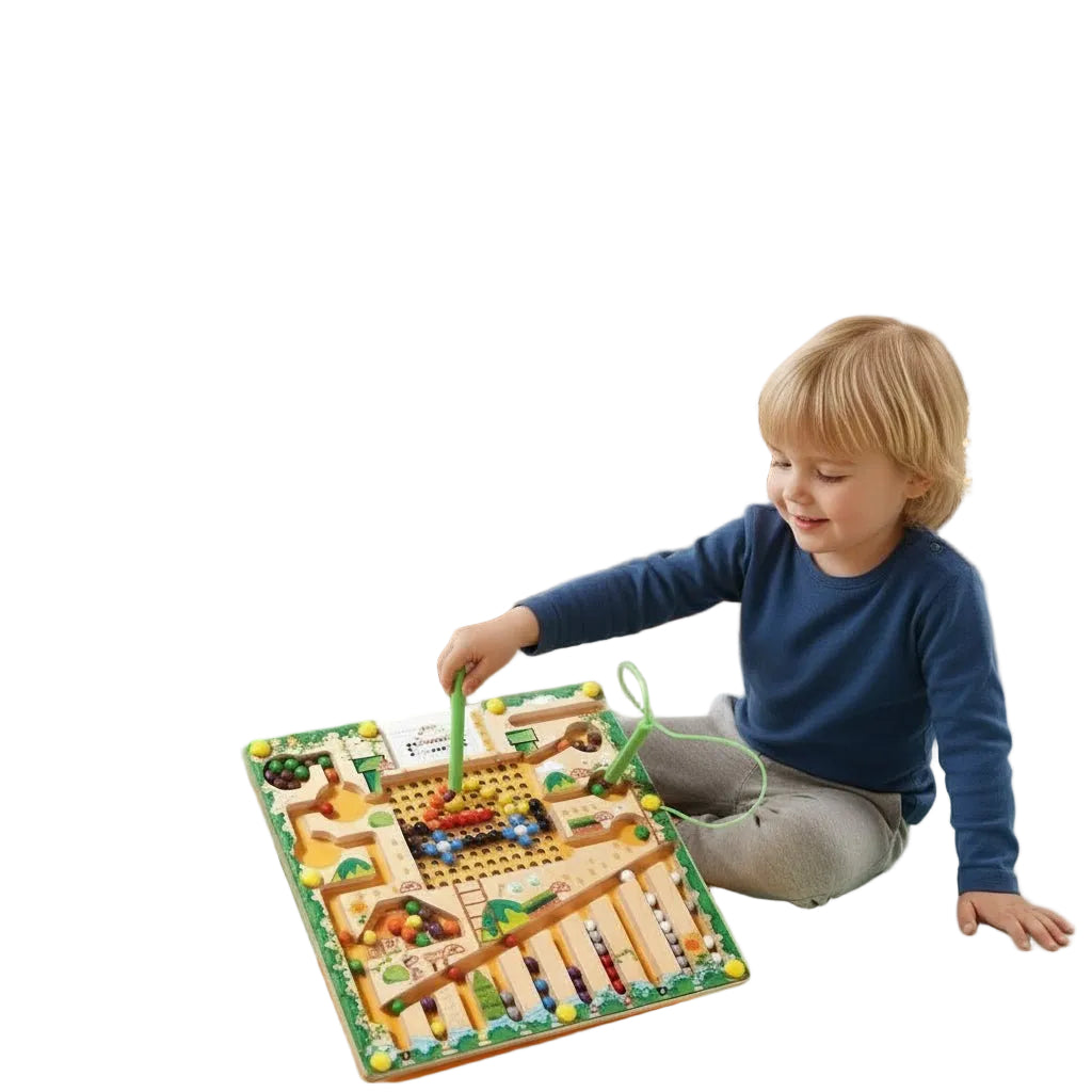 Jeu Montessori Labyrinthe Magnétique pour Enfants 0