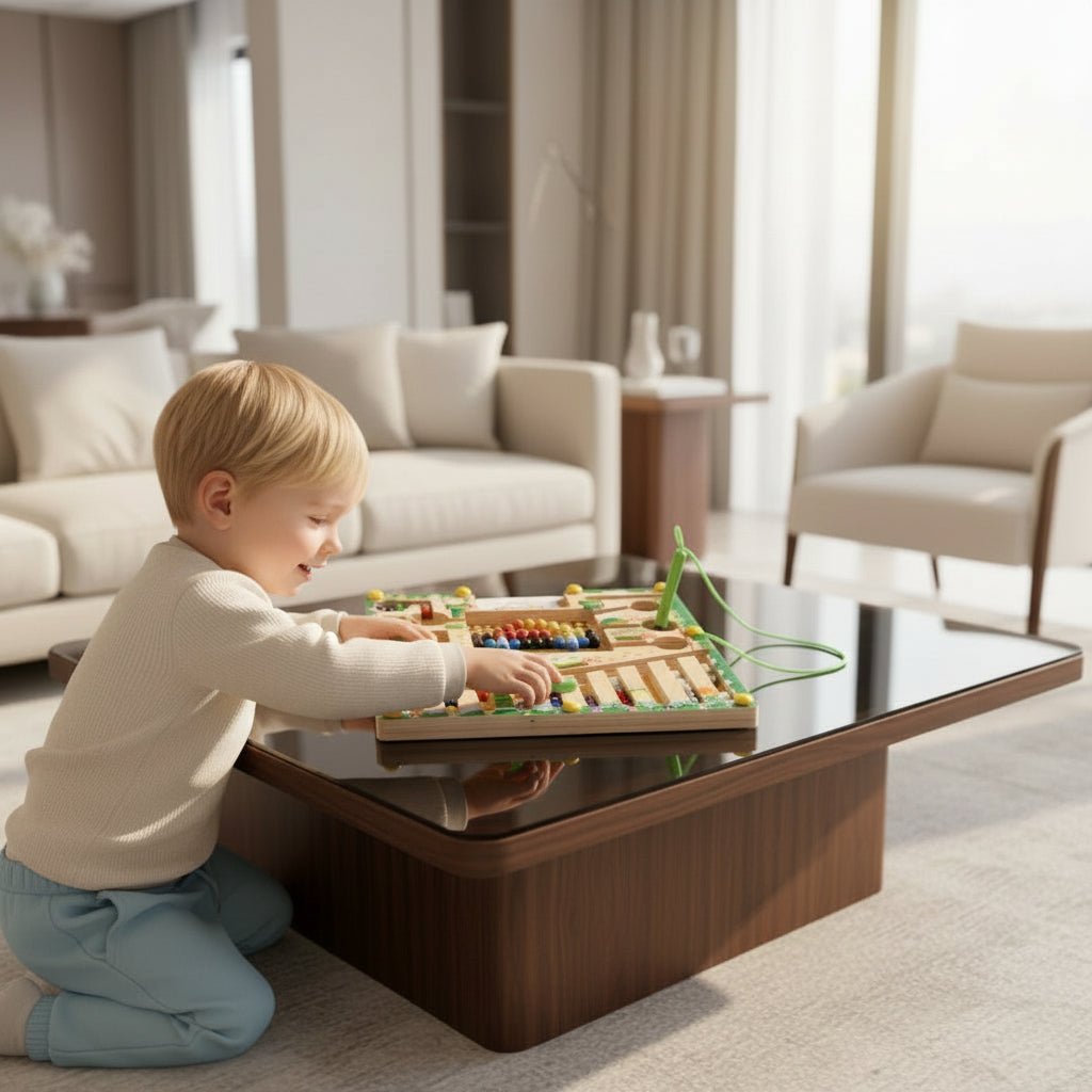 Jeu Montessori Labyrinthe Magnétique pour Enfants 1