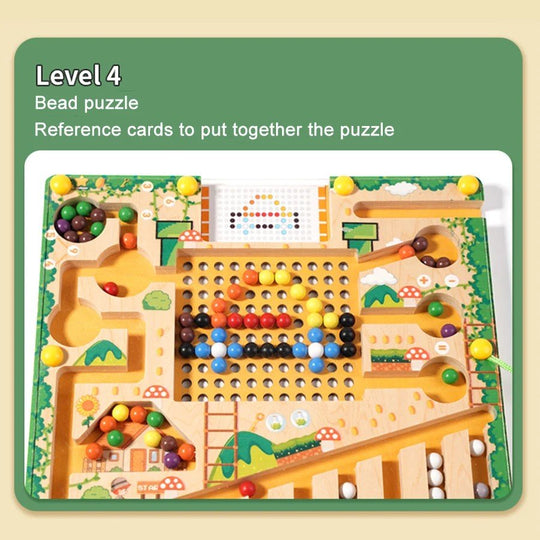 Jeu Montessori Labyrinthe Magnétique pour Enfants 6
