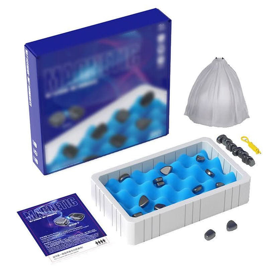 Jeu d'Échecs Magnétique Pliable pour Enfants et Adultes 0
