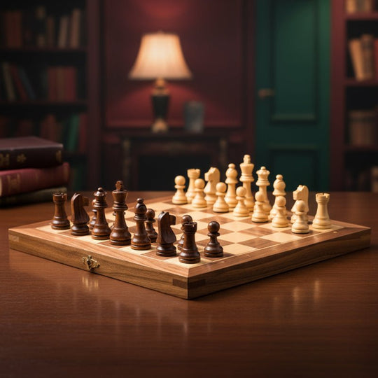 Jeu d'Échecs Portable Magnétique Pratique 0