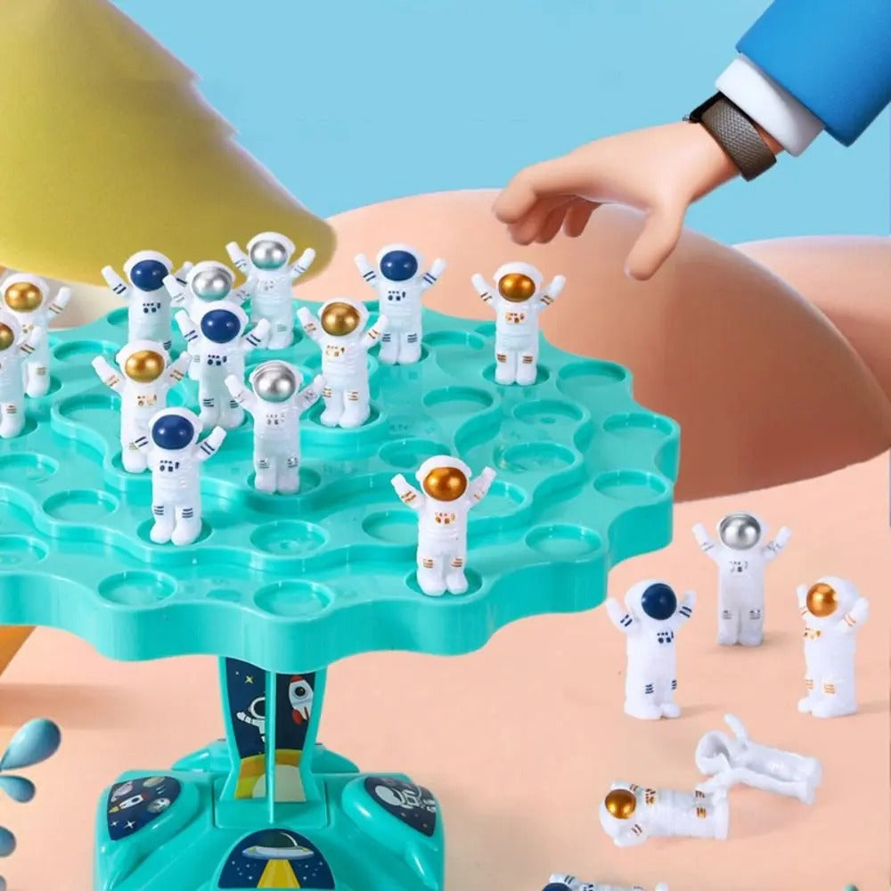 Jeu d'Équilibre Astronautes Interactif pour Enfants 1