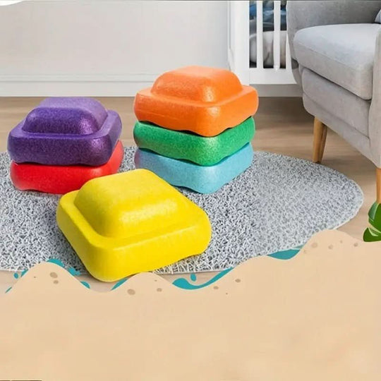 Jeu d'équilibre pour Enfants - Blocs Créatifs Colorés 2