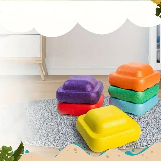 Jeu d'équilibre pour Enfants - Blocs Créatifs Colorés 7
