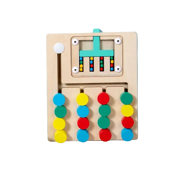 Jeu de Puzzle en Bois Interactif pour Enfants 0